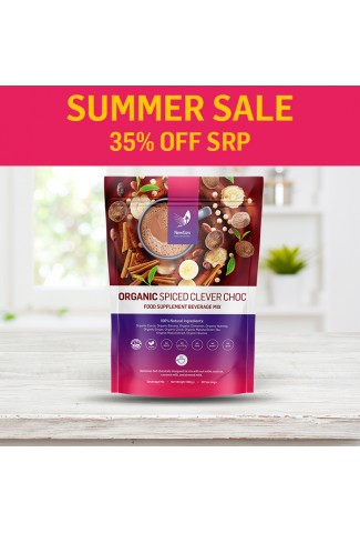 Organic Clever Choc Spiced - Summer sale saving 35% of our SRP